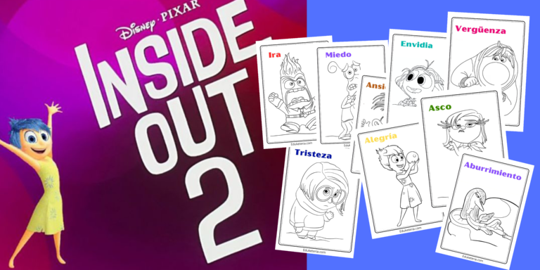 Dibujos para colorear. Inside Out 2 (Del Revés 2).