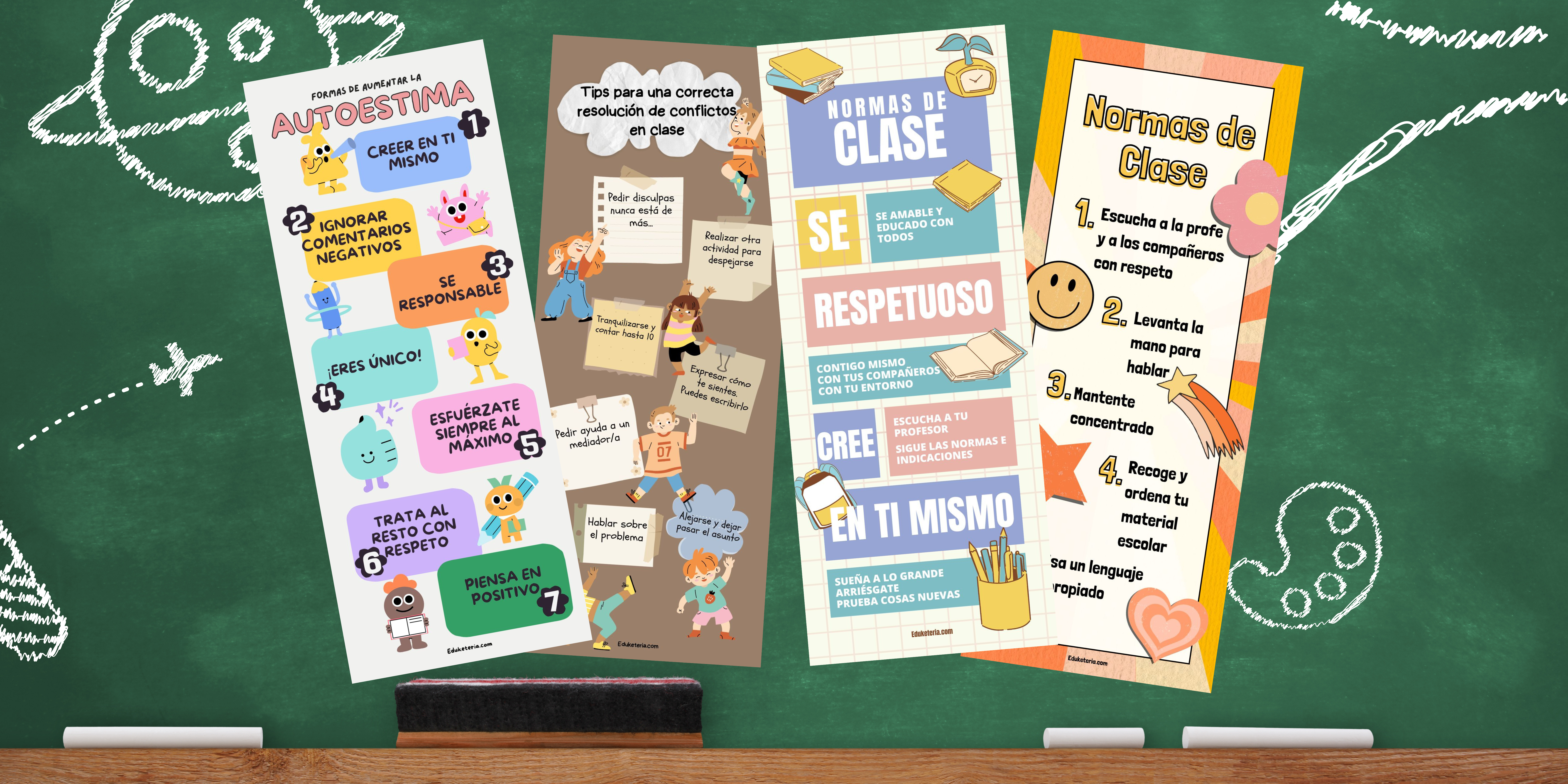 Infografías para decorar el aula