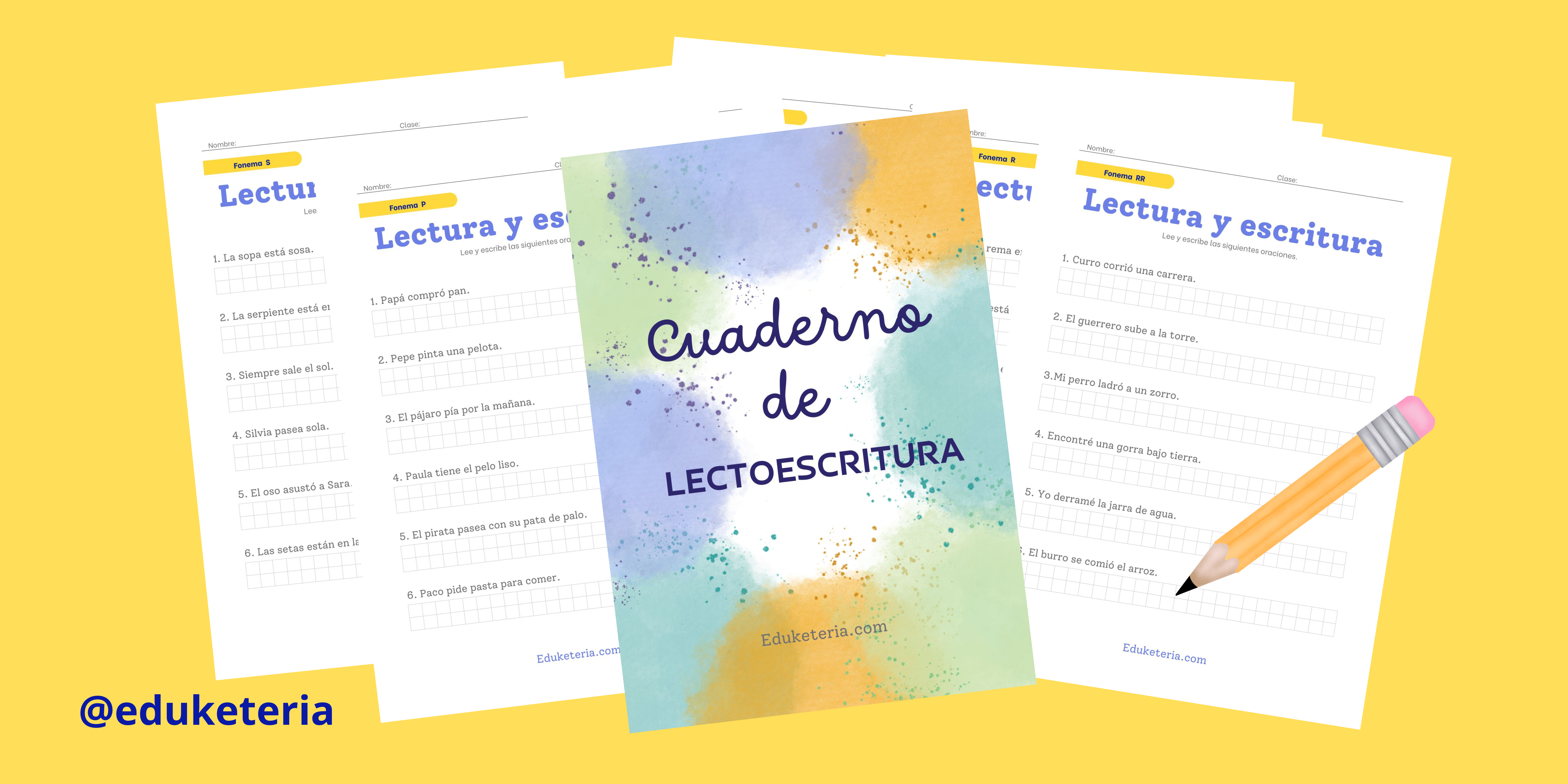 Cuadernillo de lectoescritura