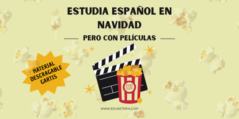 Fichas descargables para trabajar tus películas navideñas de ELE