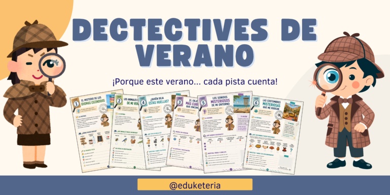 Detective de Vacaciones: un recurso para aprender jugando este verano